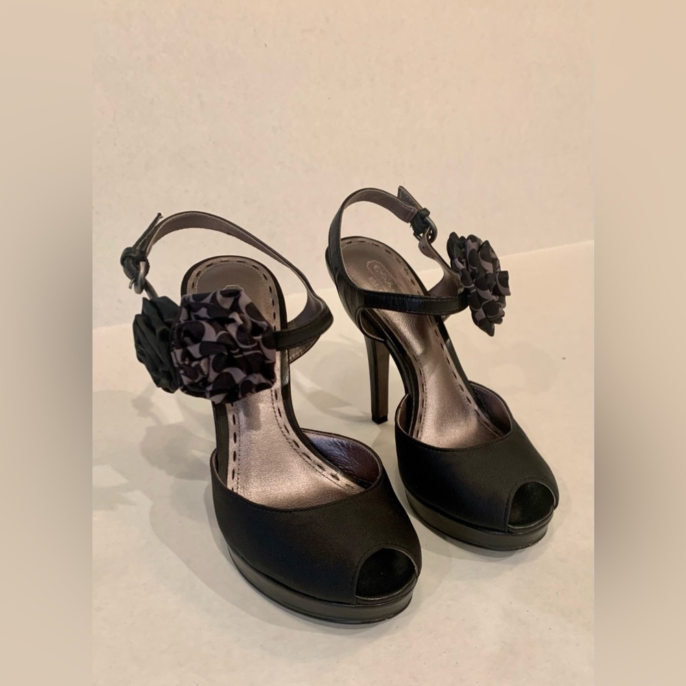 Black Coach heels